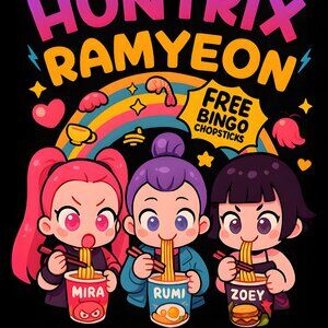 Huntrix K-pop Demon Hunters Composition Notebook Journal